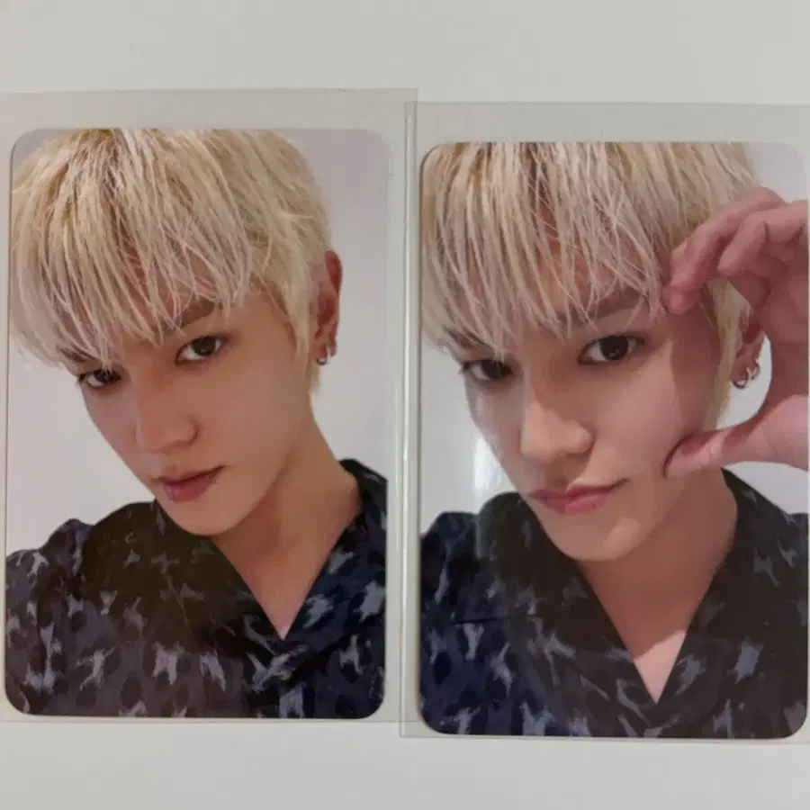 세트) nct 태용 와일드 미개봉 포카 미공포 특전 Taeyong wyld pc poca