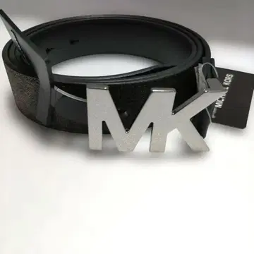 MICHAEL KORS 마이클코어스 벨트 브라운 올 패턴 MK 로고