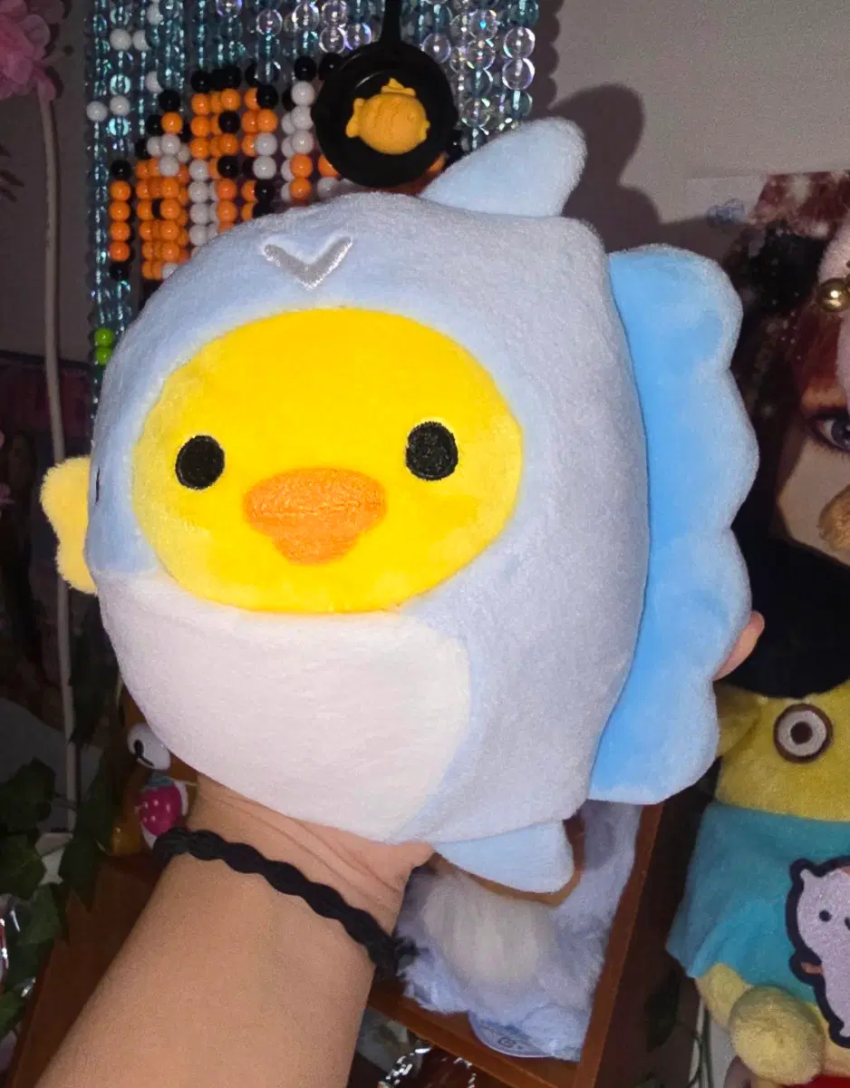 개복치 키이로이토리 인형 누이 물고기 리락쿠마
