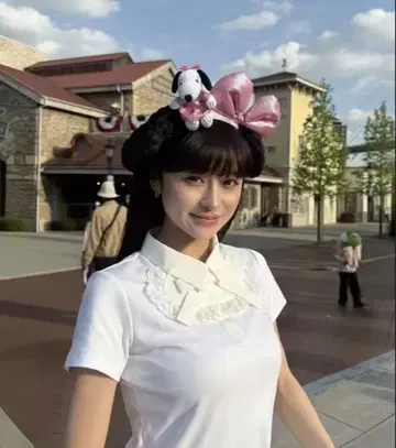 Bibiy. bibiy ESME RIBBON TOP 화이트 티셔츠