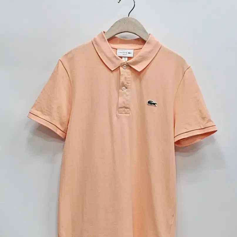 LACOSTE 23SS 라코스테 슬림핏 피케 폴로 티셔츠 / 남 4 살구색