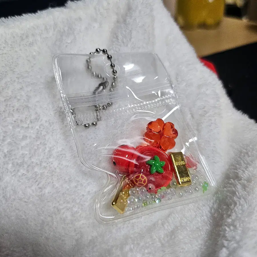 거북이 지퍼백 키링