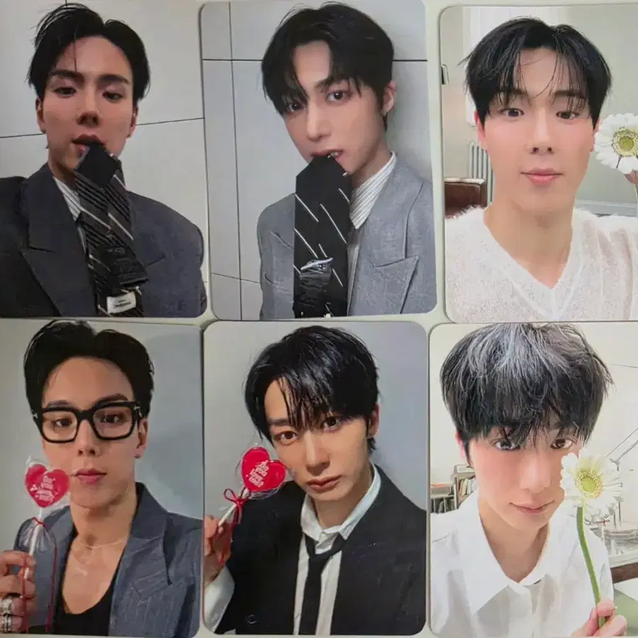 몬스타엑스 셔누형원 미공포 6장 set