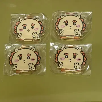 치이카와 (먼작귀) 피스!한 모두의 아크릴 스탠드 시사 4개 세트