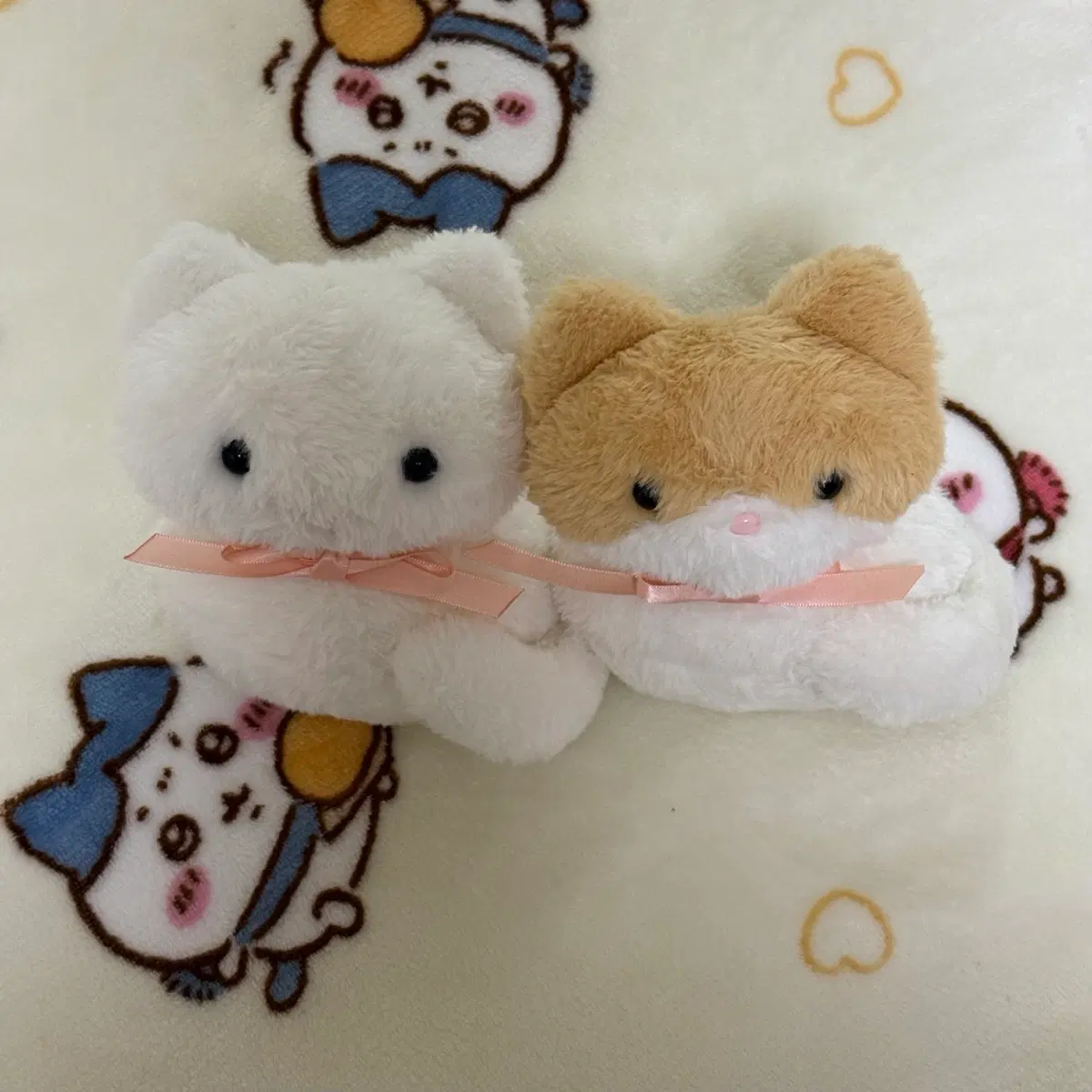 일괄) 오잉보잉 노루궁뎅이 식빵 굽는 고양이 인형 세트