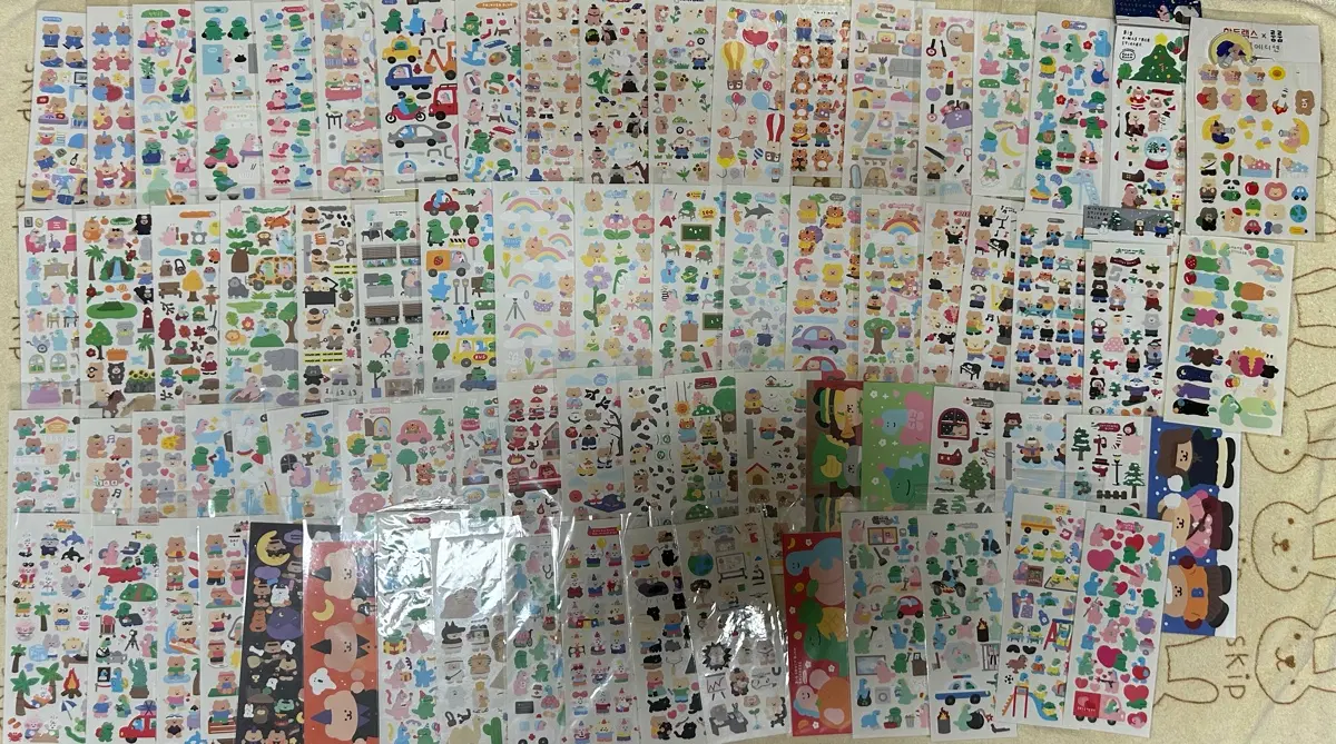 룸룸 씰스티커 일괄 판매합니다