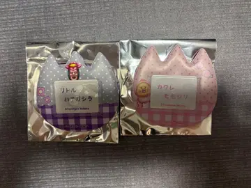코비토즈칸 캔뱃지 리틀 하나가시라 카쿠레모모지리 2종 세트