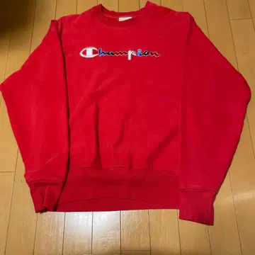 Champion REVERSE WEAVE 맨투맨 레드