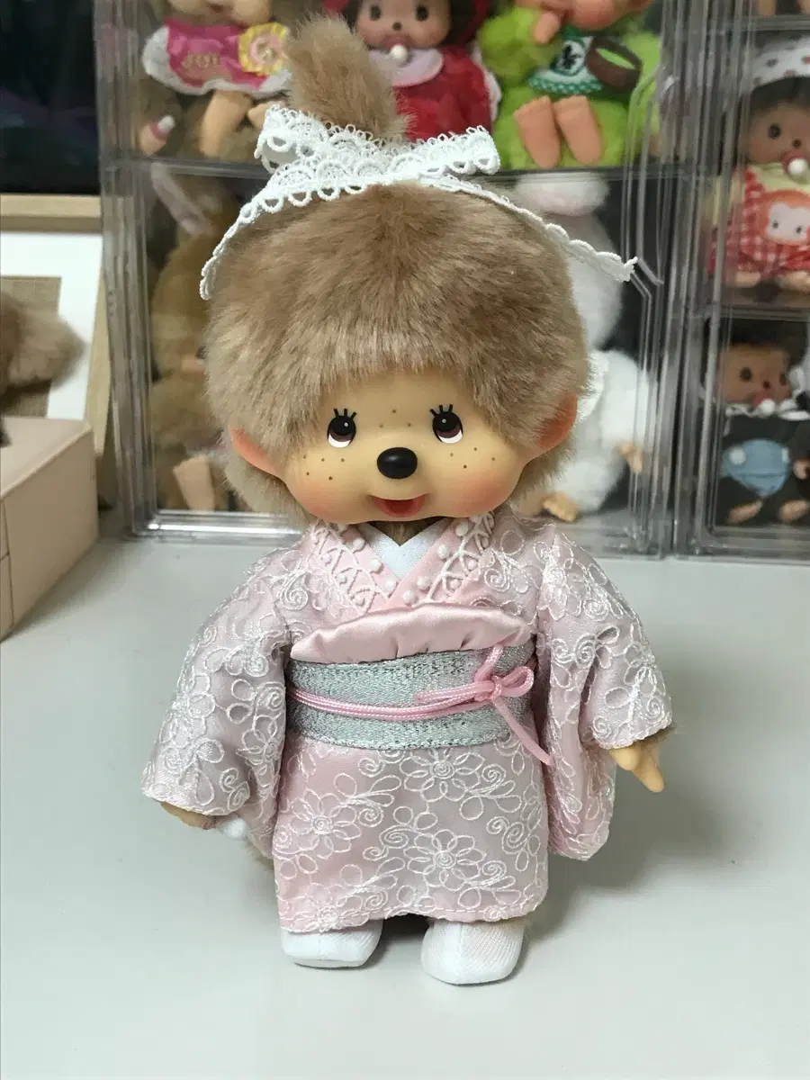 히사츠키 밀크티 기모노 몬치치