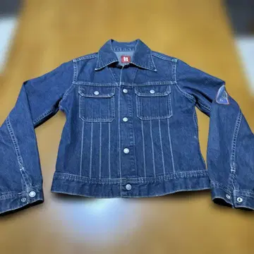 HYSTERIC GLAMOUR 프리 사이즈 데님 자켓 HG 프린트