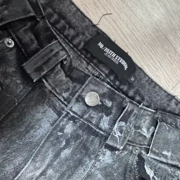 Nofaith Studios Black Artisanal Dune Denim | 데님/청바지 | 번개