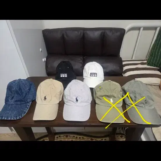 폴로 모자 정리합니다