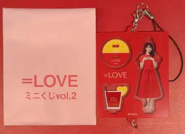 =LOVE [바다와 레몬티] 의상 사사키 마이카 미니 아크릴 스탠드형 연결 키링