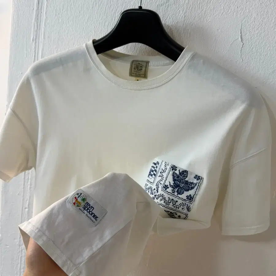제이프레스 x 레인스푸너 반팔 티셔츠