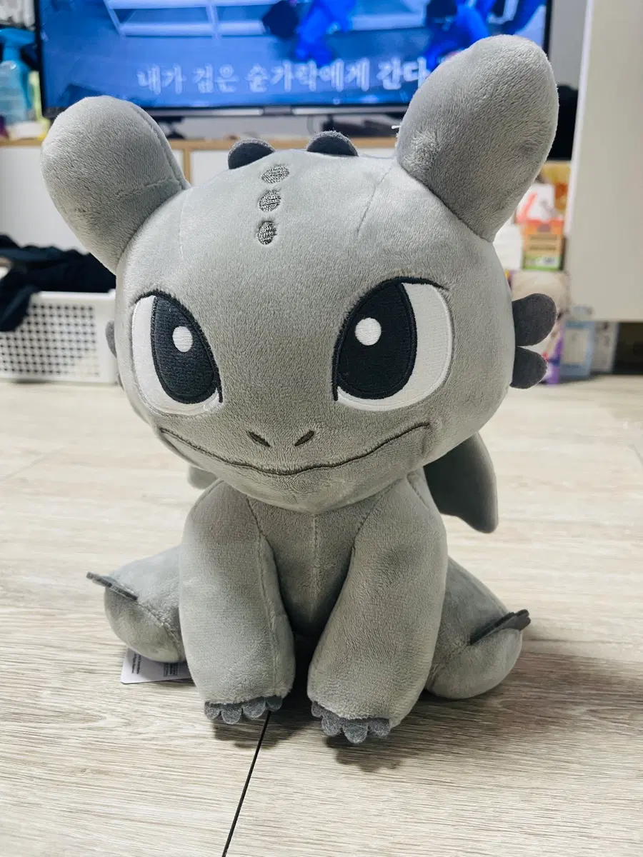 투슬리스 인형 회색