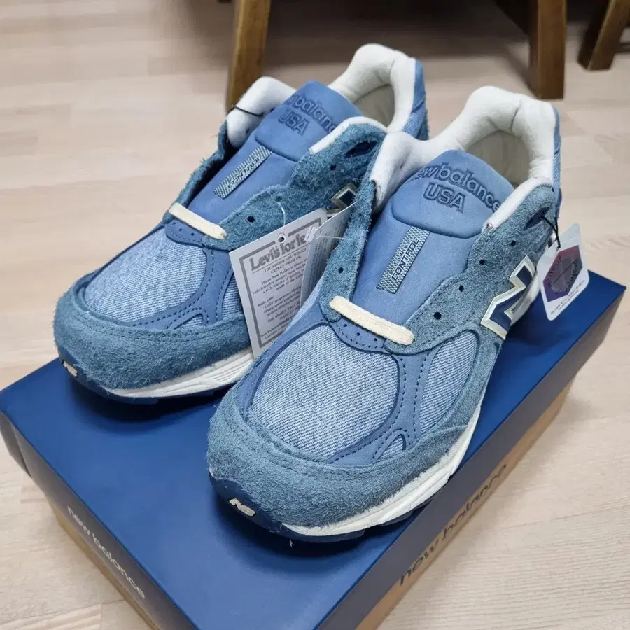 뉴발란스 990v3 리바이스 블루 [260]