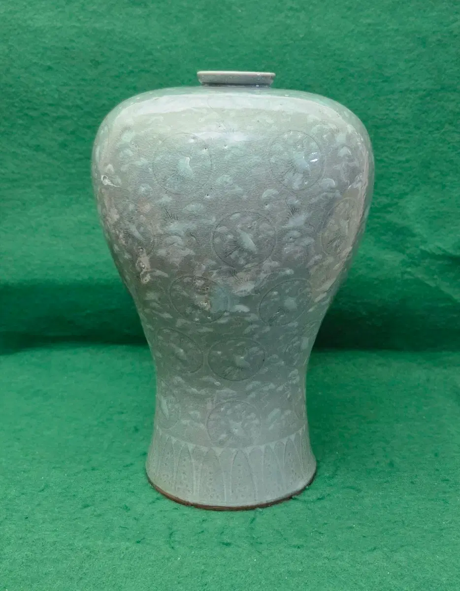 *청자상감 운학문 매병(H:39cm)