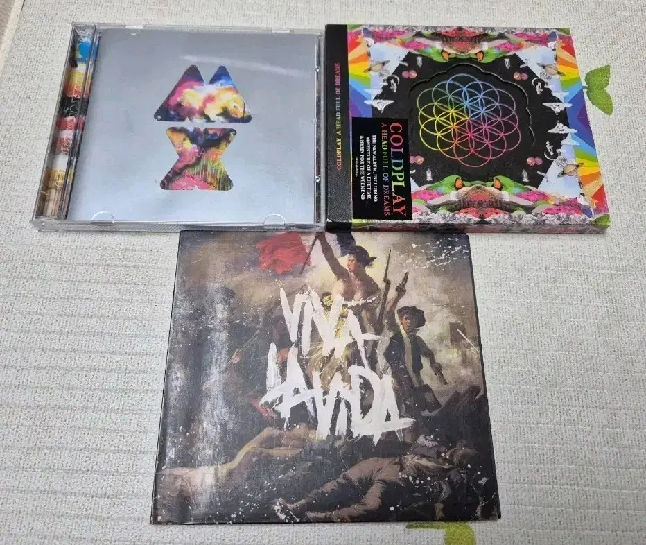 콜드플레이(Coldplay)정규 4집 CD, 정규 5집 CD, 정규 7집 CD