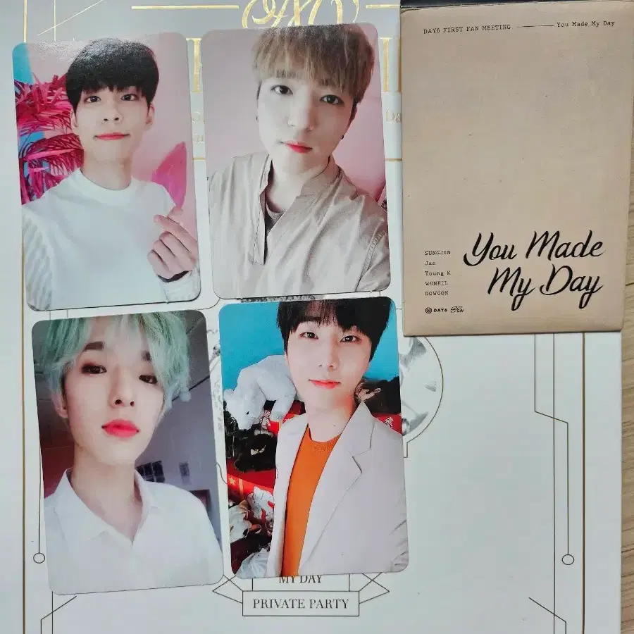 데이식스 you made my day 포카