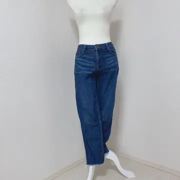 ZARA 자라 컷오프 스트레치 데님 팬츠 38