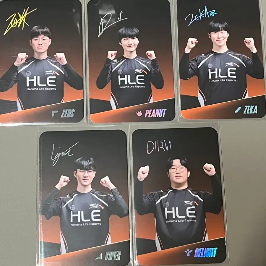 2025 한화생명 로투므 msi 포토카드 일괄