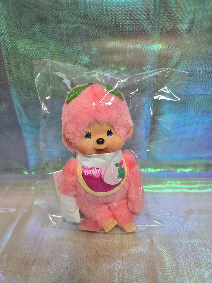 지역한정 복숭아 몬치치 인형