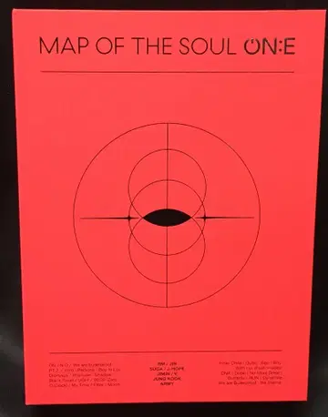 BTS DVD반 MAP OF THE SOUL ON:E
