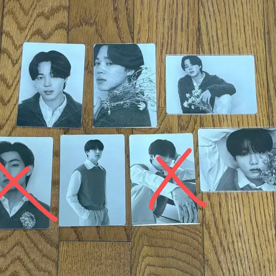 bts 방탄 모노크롬 monochrome 미니포카 지민 태형 정국
