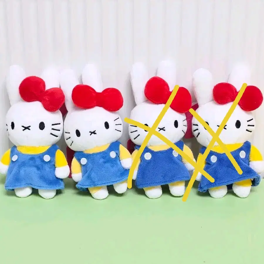 (새상품)미피키티 인형 키링