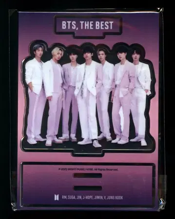 BTS THE BEST FC 특전 집합 아크릴 스탠드