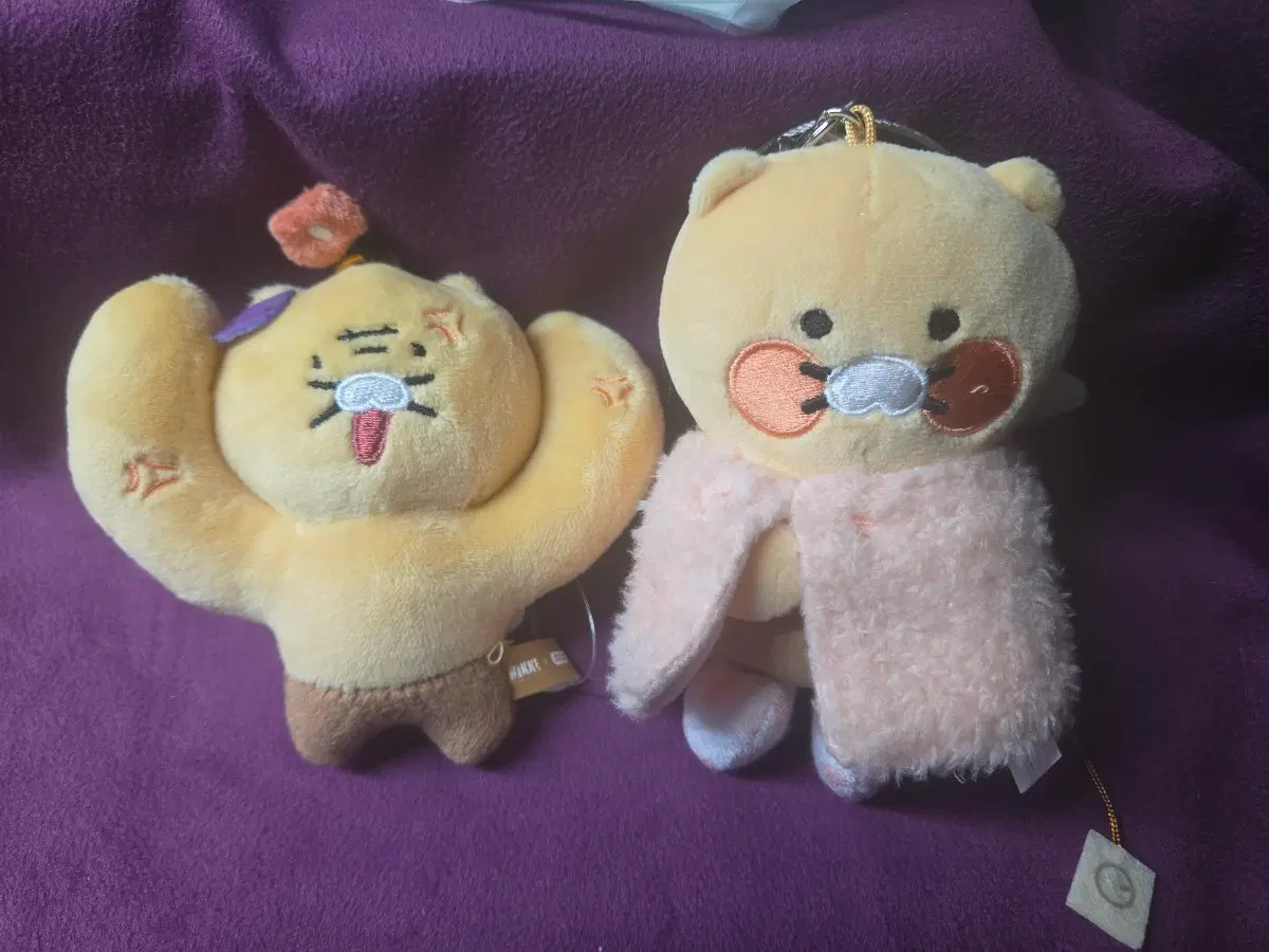 새제품)정품 카카오프렌즈 춘식이 인형 2종