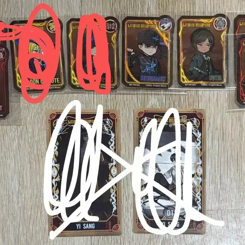 림버스 컴퍼니 림컴 아르카나 컬렉션 1 2탄, 특전 판매및 교환합니다