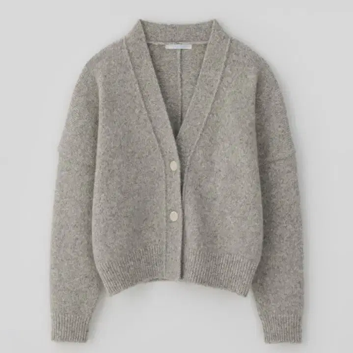타낫 Ease curve overfit cardigan (gray) 오버핏 가디건