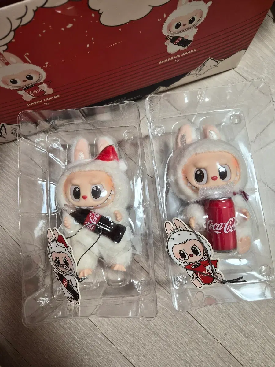 팝마트 코카콜라 라부부 정품