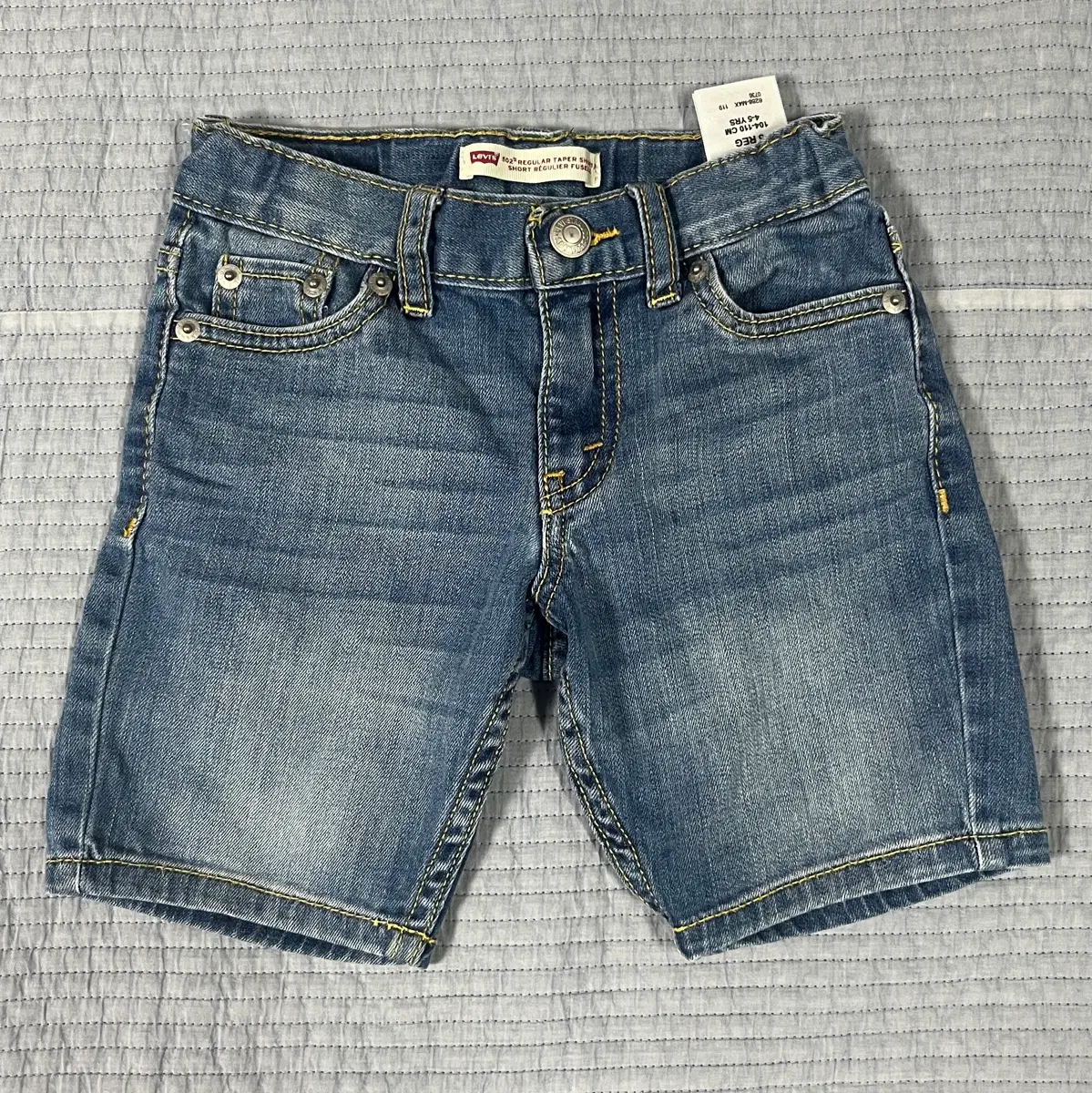 리바이스 502 키즈 데님 반바지