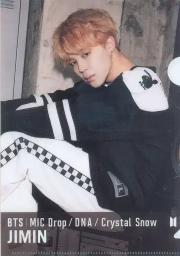 BTS MIC Drop/DNA/Crystal Snow 지민 미니 클리어 파일