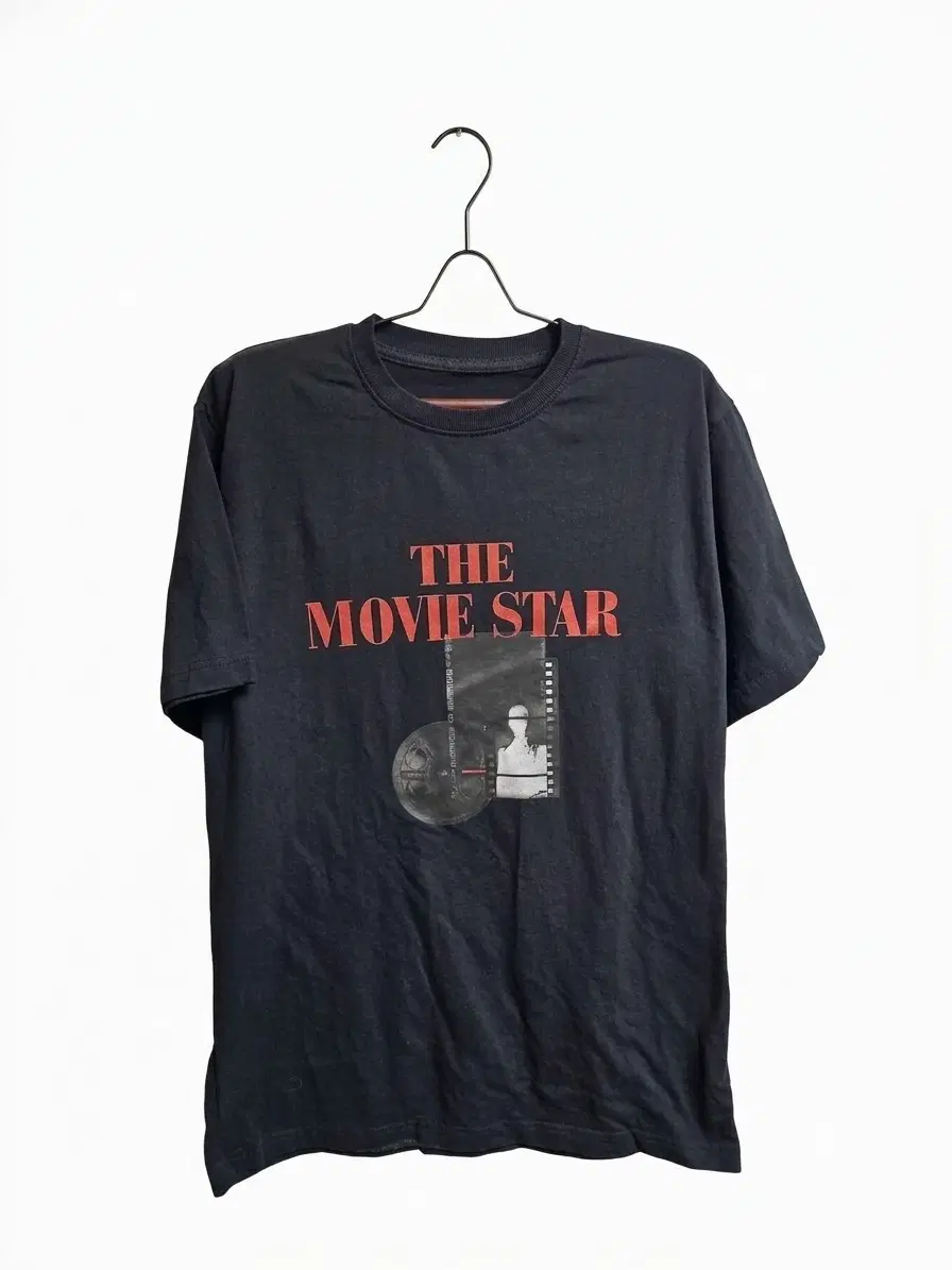 [희귀매물/굿즈] 비와이 'THE MOVIE STAR' 공식 앨범 굿즈 티셔츠 (FREE)