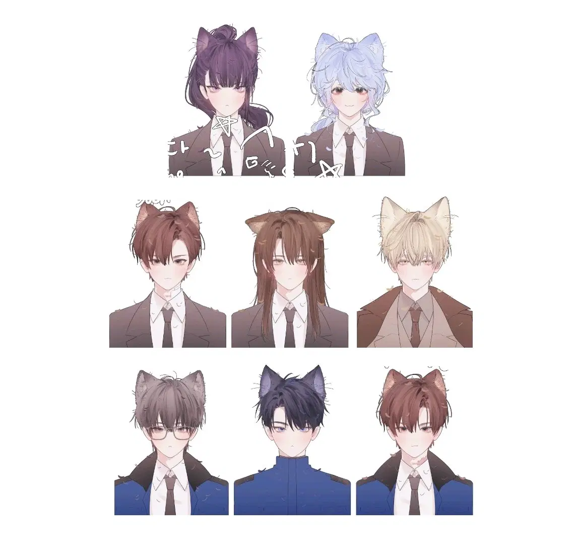 괴담출근 괴출 증사 증명사진 김솔음 최요원 류재관 현무1팀 재관국 진나솔 이성해 이강헌 장허운 호유원 비공굿 비공식굿즈 지류 용사님 용샤님