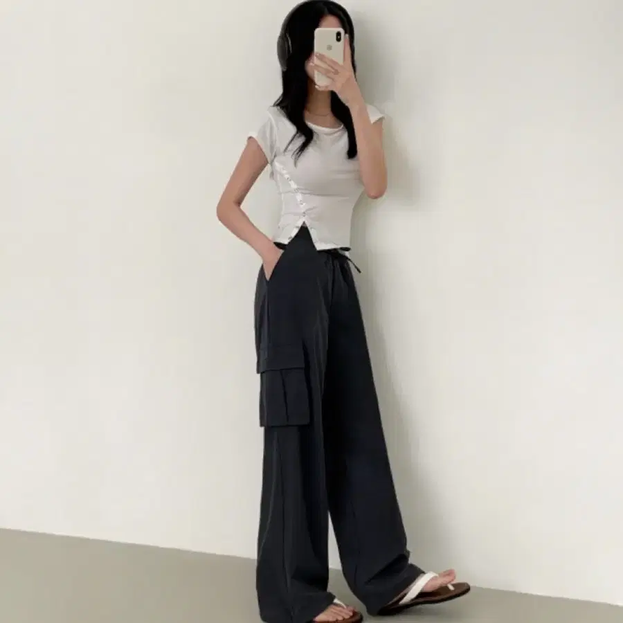 와이드 카고 팬츠