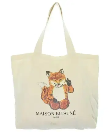 MAISON KITSUNE 여성용 토트백