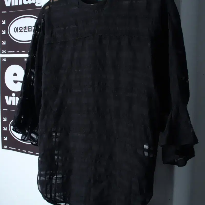 W(S-M) 더아이잗 반팔 카라 티셔츠 셔츠 남방 블라우스-H35959