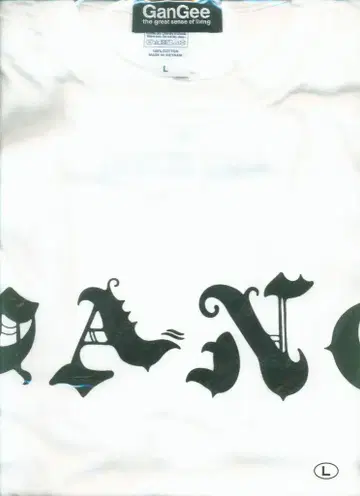 GANG PARADE WHITE GANG 티셔츠