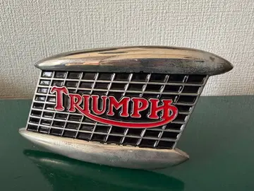 Triumph 트라이엄프 벨트 버클 빨간색 로고 하모니카 엠블럼