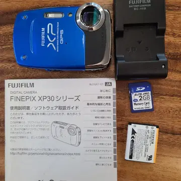 動作確認済】FUJIFILM 富士フイルム FINEPIX XP30 BLUE Fujifilm