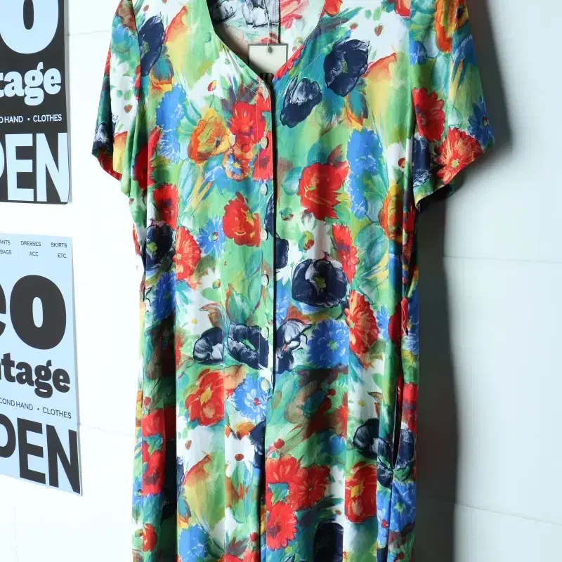 W(L-XL) 브랜드빈티지 드레스 원피스 90S년대 프랑스-H35834