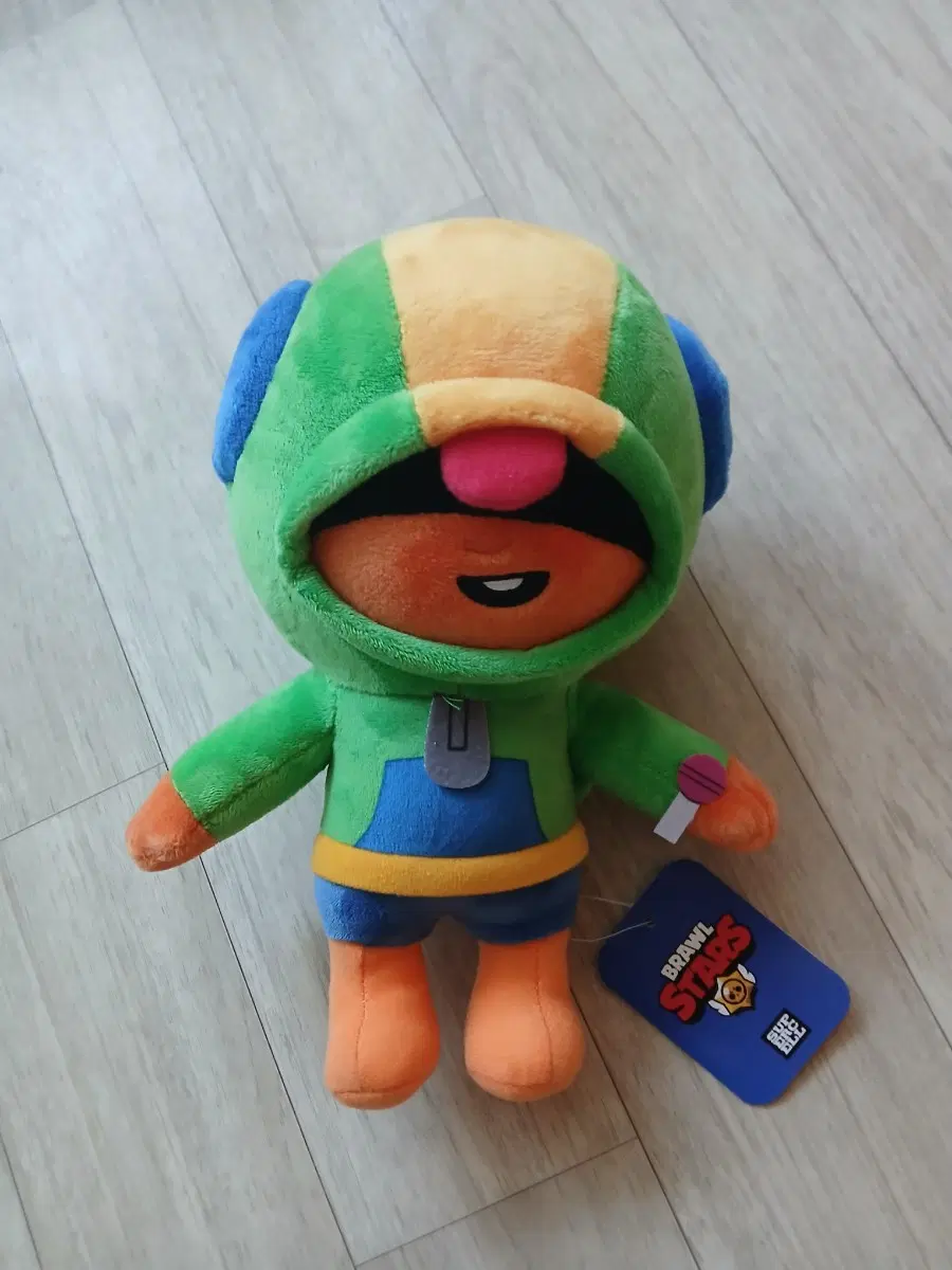 브롤스타즈 레온 인형25cm