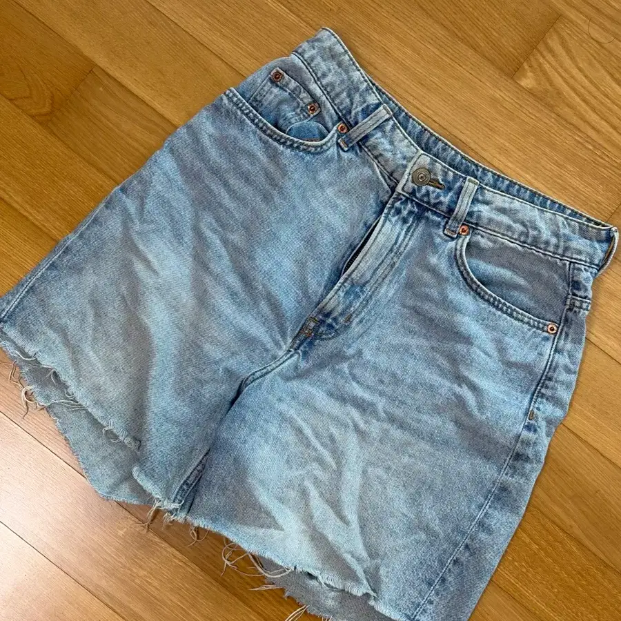 H&m 데님 반바지 팬츠