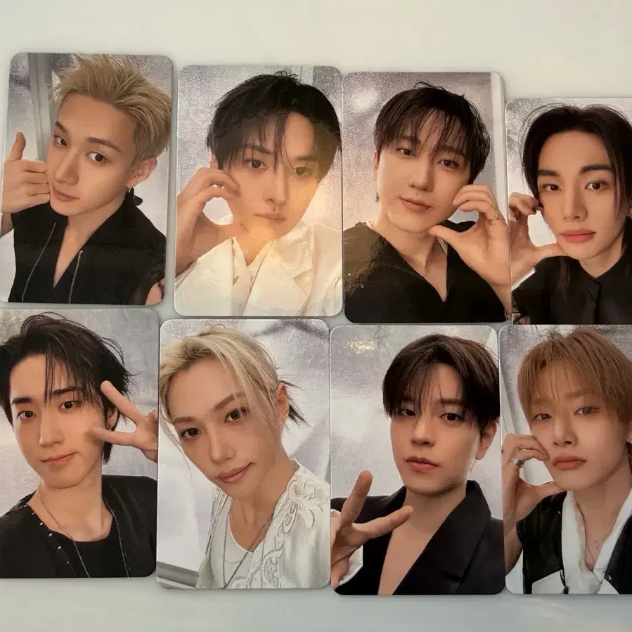 스트레이키즈 런잇 반지 포카 ot8