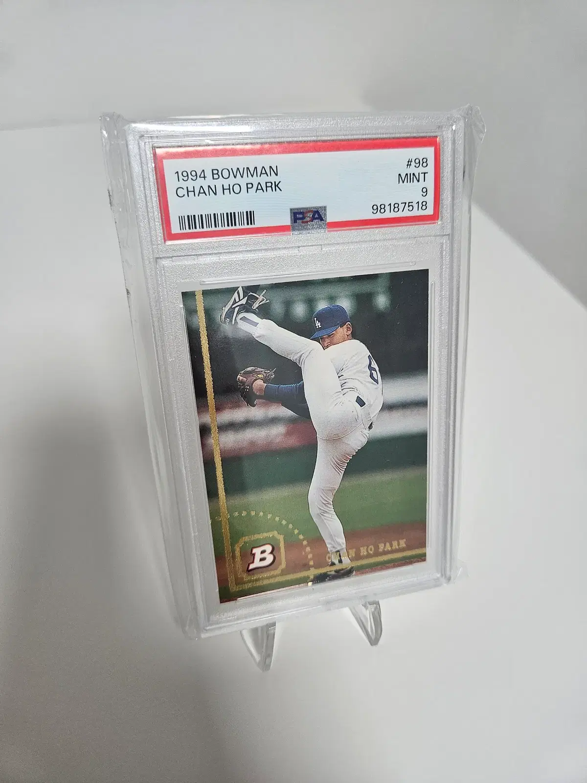 1994 바우만 박찬호 PSA9 카드