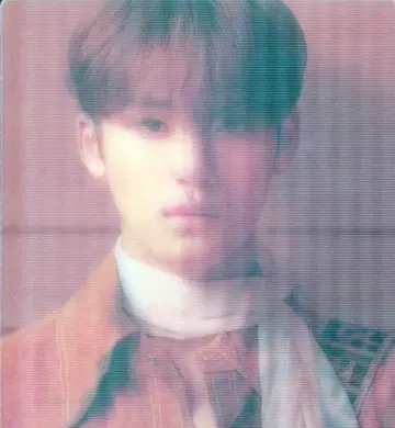 SEVENTEEN YOU MADE MY DAWN 민규 렌티큘러 카드 오렌지